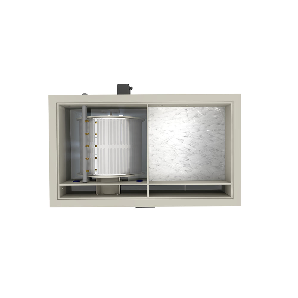 Filtreau Combi XL50 Drum Filter (Gravity fed) built in rinsepump (NEW XL Motor)