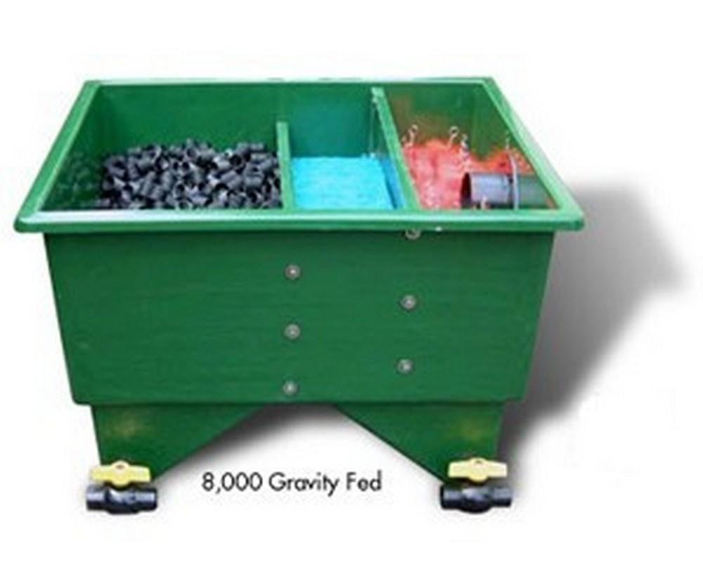 K-Koi 8000 GRP Filter (Gravity Fed - Media) NO LID - Selective Koi Sales