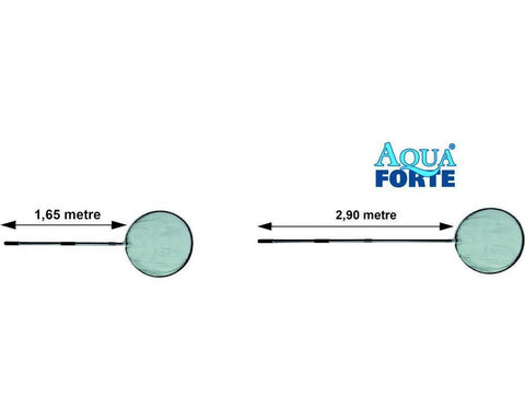 AquaForte 100cm Dia Net with 1.6mtr - 3mtr Telescopic handle - Selective Koi Sales