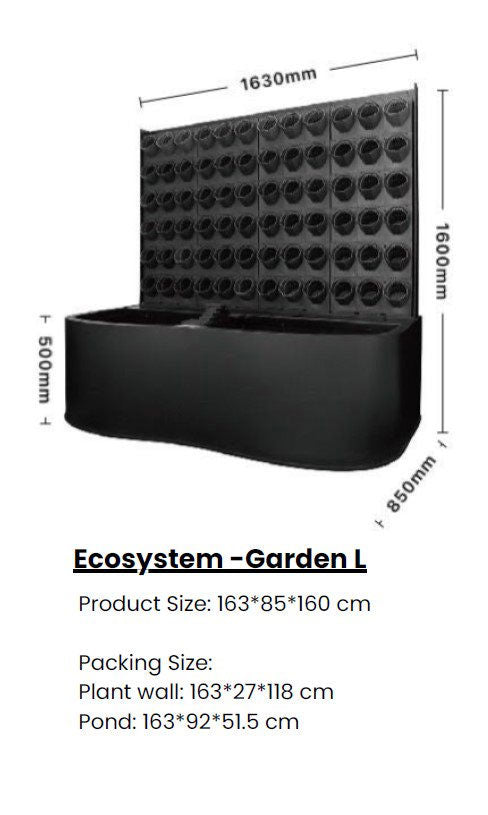 SNG Ecosystem (L) SNGE-72E  (Black) - complete set