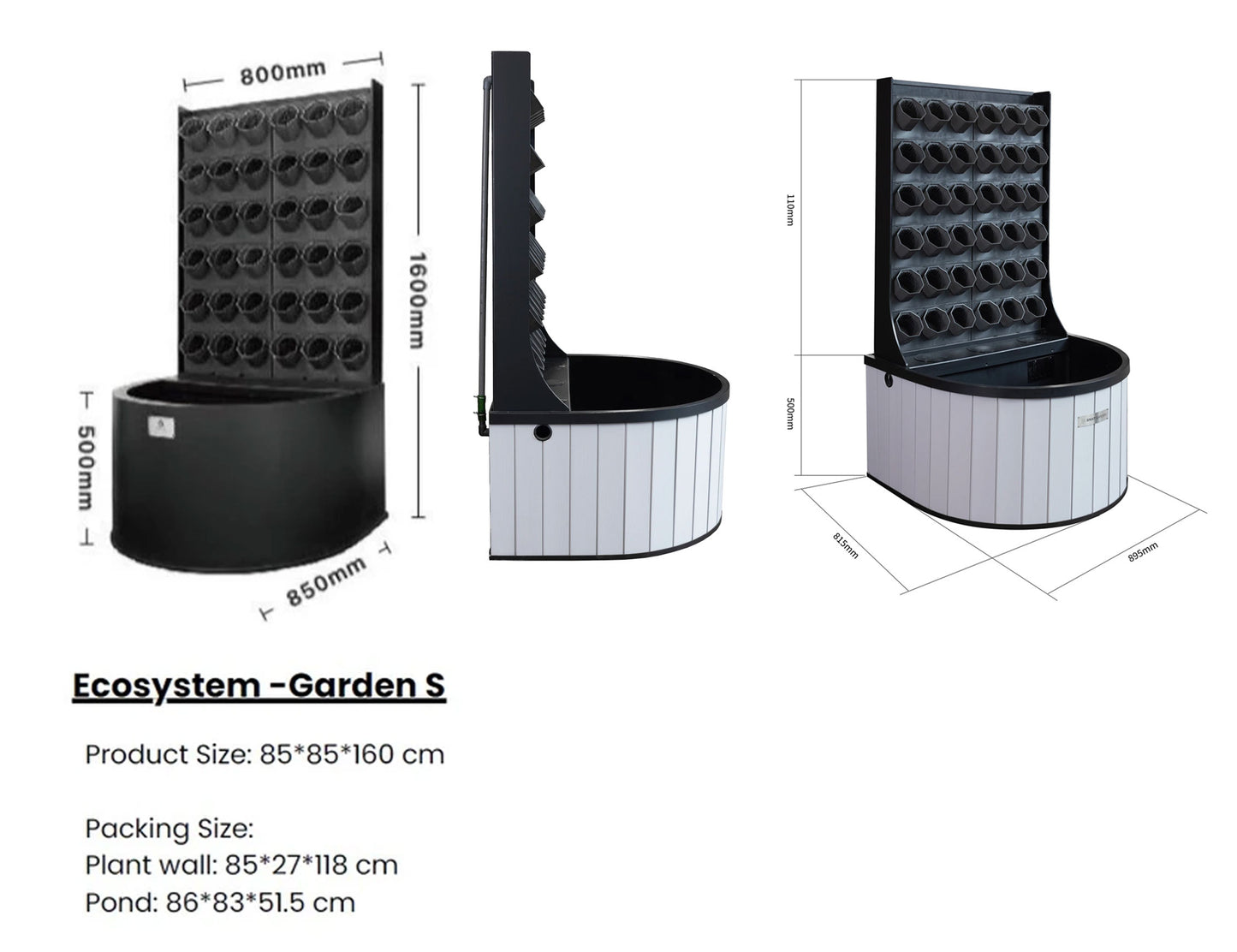 SNG Ecosystem(S) (Wood, White or Deep Grey) - complete set