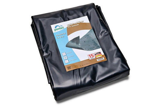 Pontec black Pre-Packed PVC 0.5 mm / 6 x 8 m