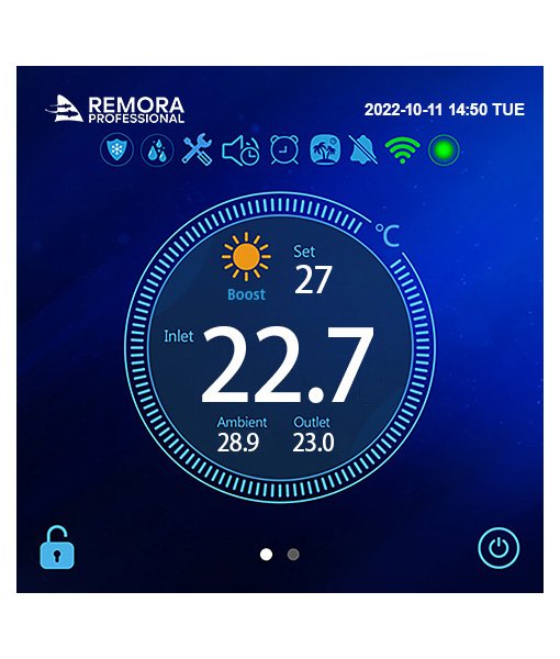 Remora Proffesional 8 Inverter heat pump (with Wi-Fi)