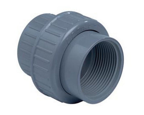 1.5" Socket Unions for Pressure Pipe Glue to Female Thread