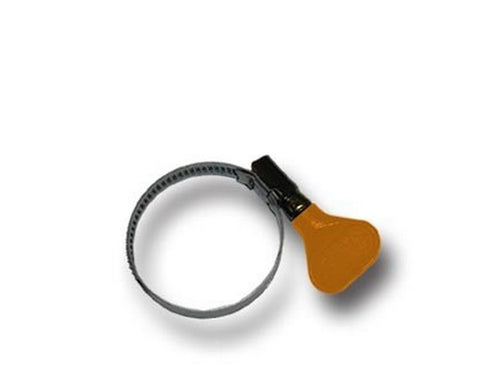 1.25" inch Hose Clips (Orange) - Selective Koi Sales