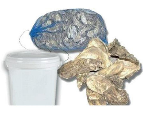 Oyster Shell in Tub 5kg - Selective Koi Sales