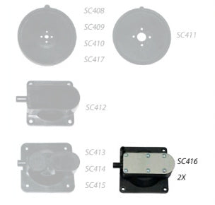 Air chamber Flow V-60(after 10-2010) L+R - Selective Koi Sales