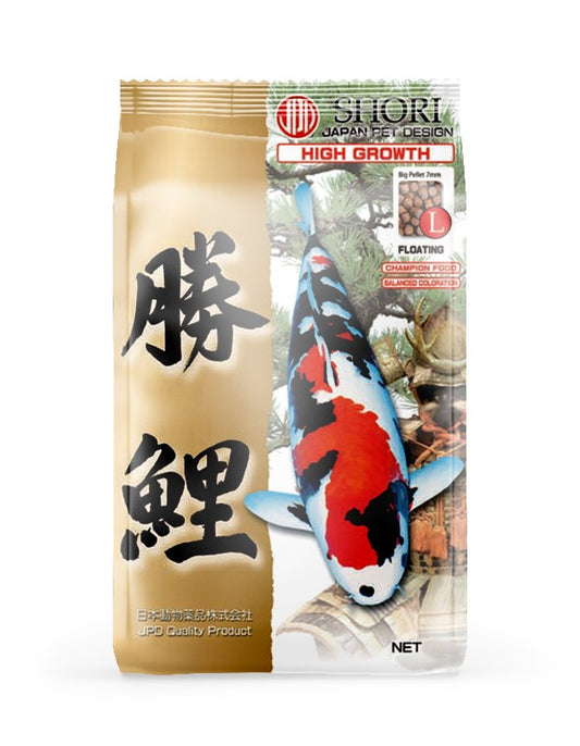 JPD Shori Large Koi Food 5kg - Selective Koi Sales