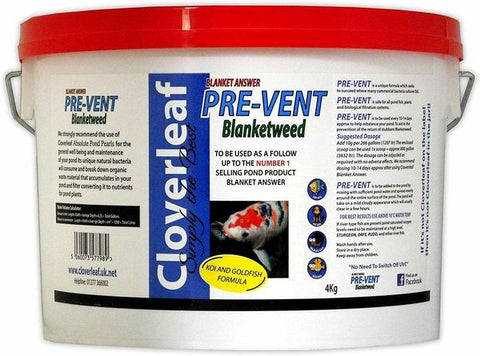 Cloverleaf Pre-Vent Blanketweed 4kg (11000gals)