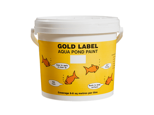 Gold Label Pond Paint Black 2ltr - Selective Koi Sales