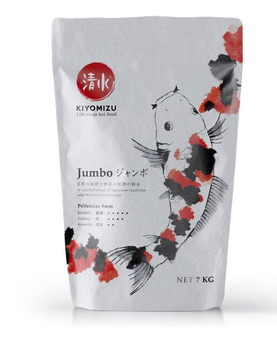 Kiyomizu Koi Food bag with balanced formula for koi fish - Selective Koi Sales