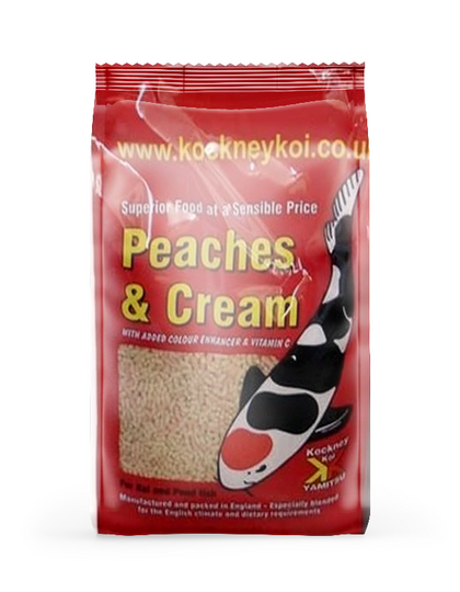 Yamitsu Peaches and Cream Stix 2.5kg - Selective Koi Sales