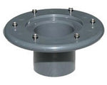 4" Flanged tank connectors for Pressure Pipe
